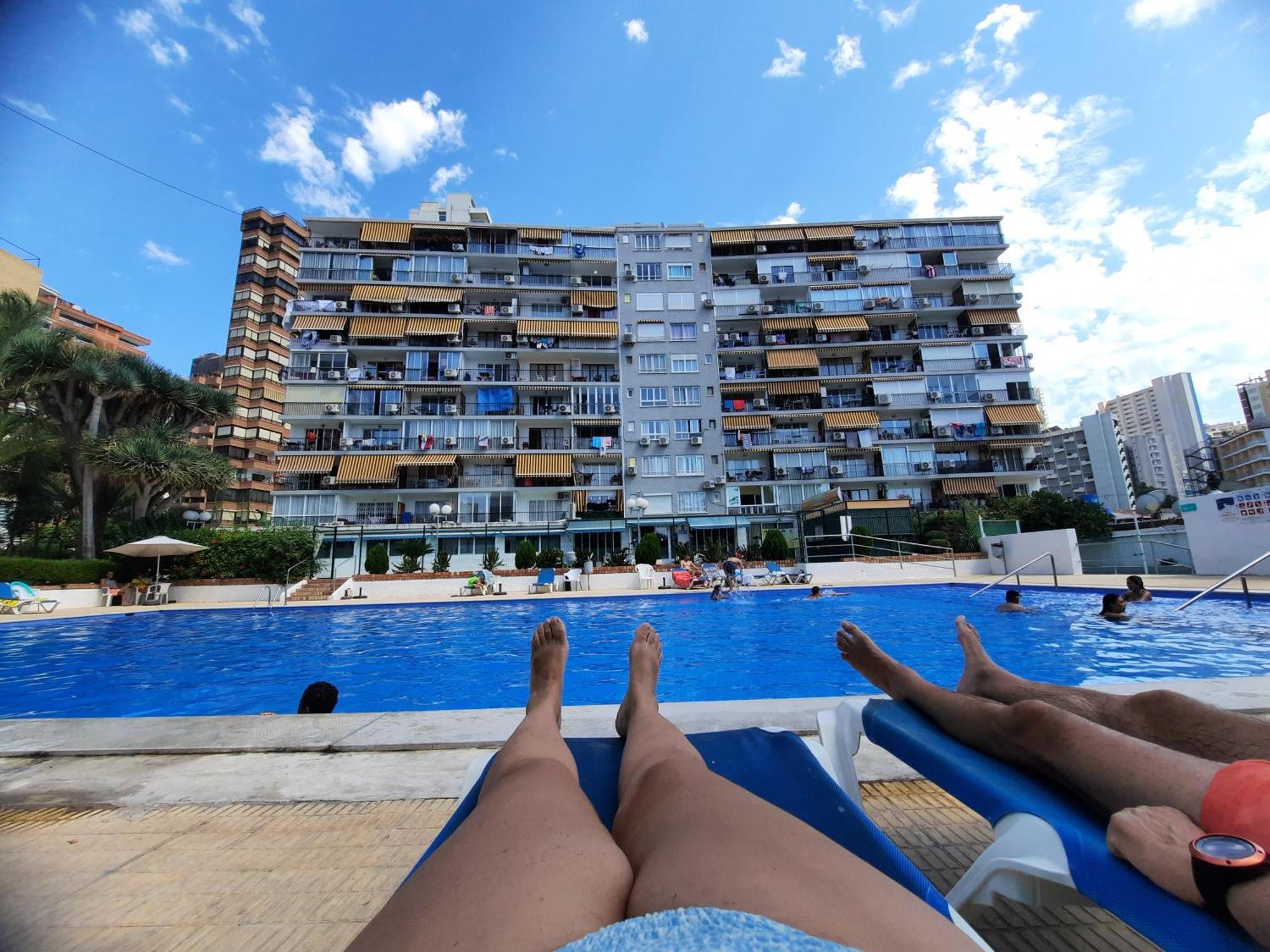 Happy Loix Wifi Aa Garage Pool Apartment Benidorm Exterior photo